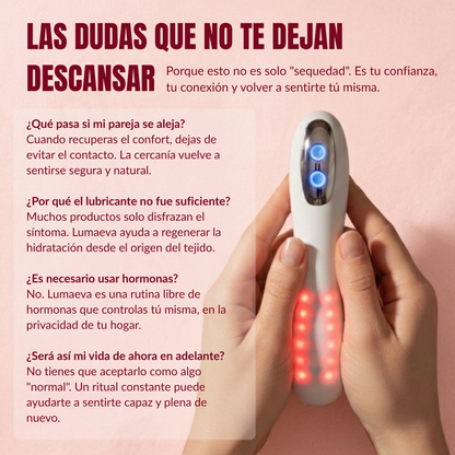 Lumaeva® - Terapia de Luz Roja Para el Cuidado Íntimo